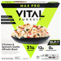 Vital Pursuit Chicken & Spinach Garlic Alfredo Bowl Frozen