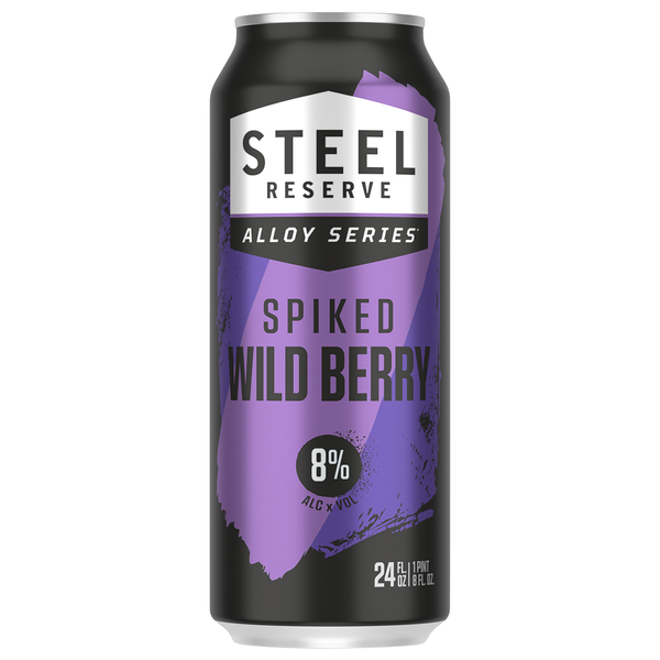 Steel Reserve Alloy Series Blk Berry Malt Beverage (Single)