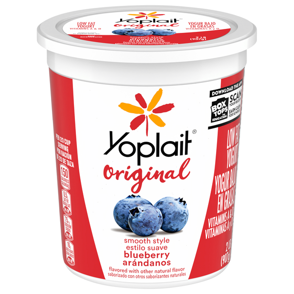 Yoplait Original Low Fat Blueberry Yogurt