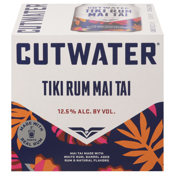 Cutwater Tiki Rum Mai Tai - 4 pk