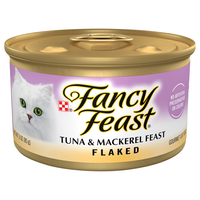 Fancy Feast Flaked Tuna & Mackerel Feast Wet Cat Food