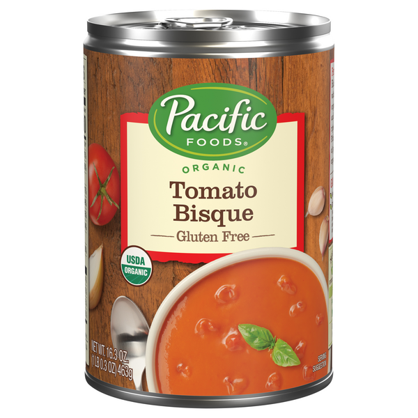 Save on Pacific Foods Tomato Bisque Soup Organic Gluten Free Order