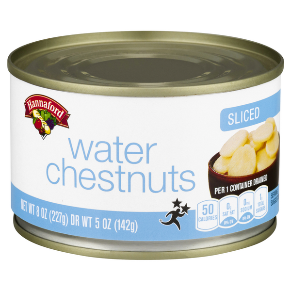 Hannaford Sliced Water Chestnuts