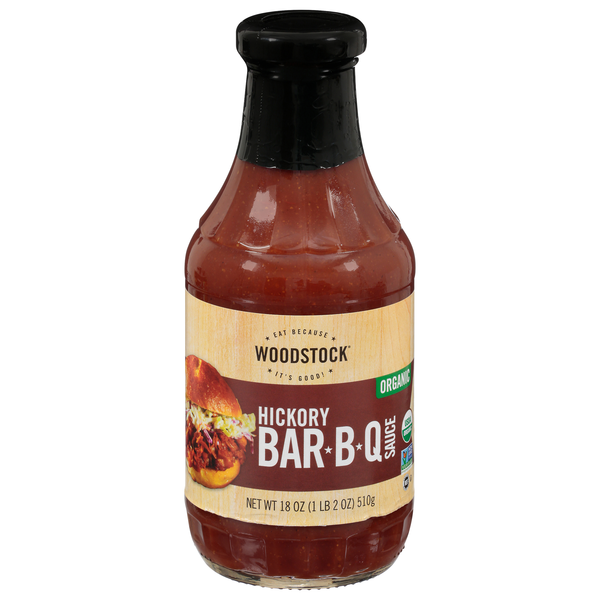 Woodstock Organic Hickory Bar-B-Q Sauce