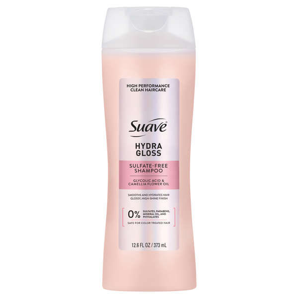 Suave Hydra Gloss Smoothing Shampoo Sulfate Free