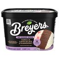 Breyers No Sugar Added Vanilla Chocolate Strawberry Frozen Dairy Dessert