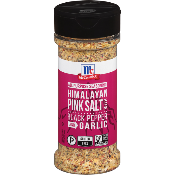 McCormick Himalayan Pink Salt with Black Pepper & Garlic