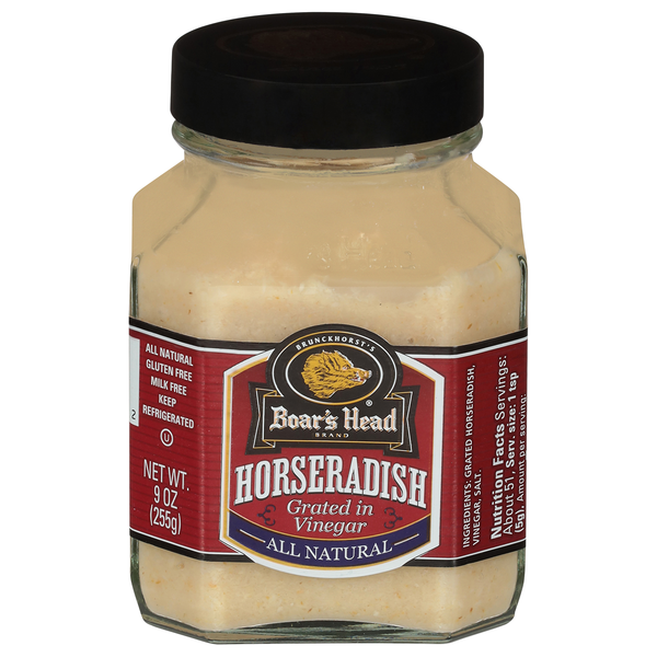 Boar's Head Natural Horseradish Refrigerated