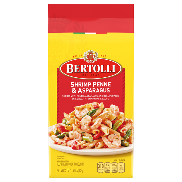 Bertolli Shrimp Penne & Asparagus Frozen Skillet Meal