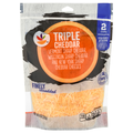 Our Brand Finely Shredded Triple Cheddar Cheese Blend