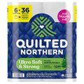 Quilted Northern Ultra Soft & Strong 2-Ply Super Mega Roll Toilet Paper6ct