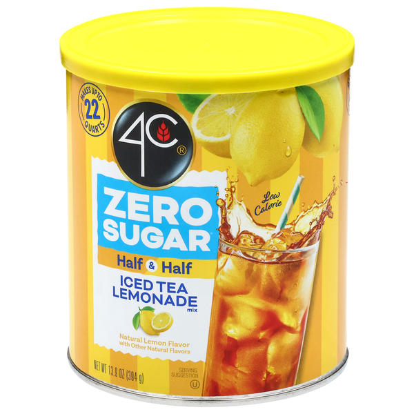 4C Zero Sugar Iced Tea/Lemonade Half & Half Drink Mix