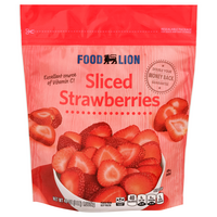 Food Lion Sliced Strawberries Frozen