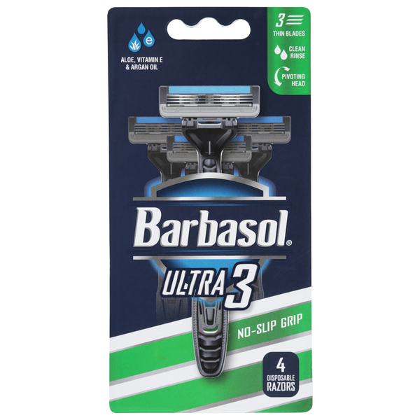 Barbasol Ultra 3 Disposable Razors