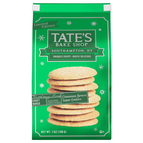 Save on Tate's Bake Shop Cinnamon Brown Sugar Cookies Limited Edition