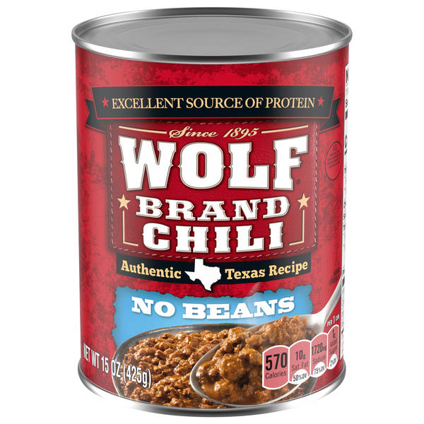 Wolf Brand Chili No Beans