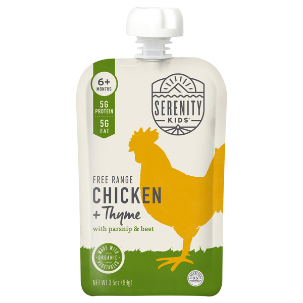 Save on Serenity Kids Baby Food Chicken Thyme Order Online