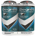 Degree Ultra Clear Fresh 72H Antiperspirant Deodorant Stick 3.8oz/2 ct