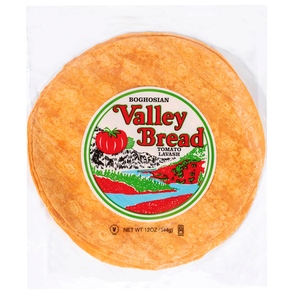 Boghosian Valley Round Tomato Lavash Bread