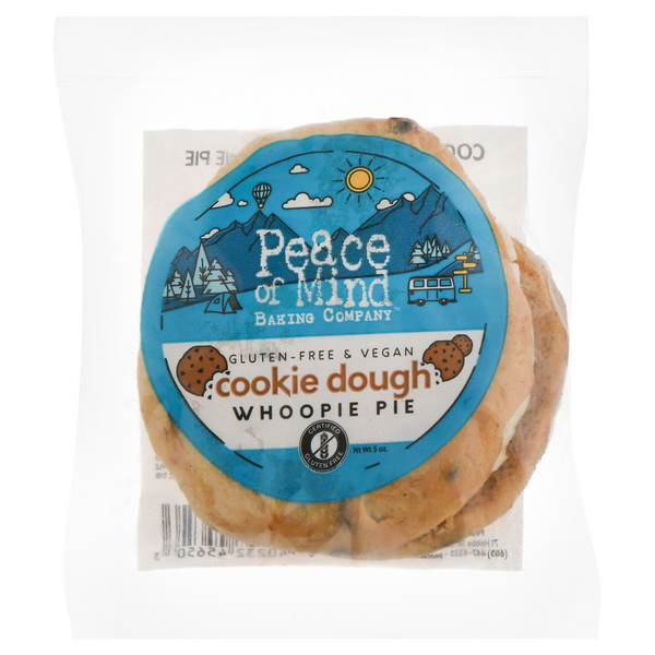 Peace Of Mind Gluten Free Vegan Cookie Dough Whoopie Pie Single Serve