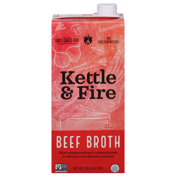 Kettle & Fire 100% Grass-Fed Beef Broth