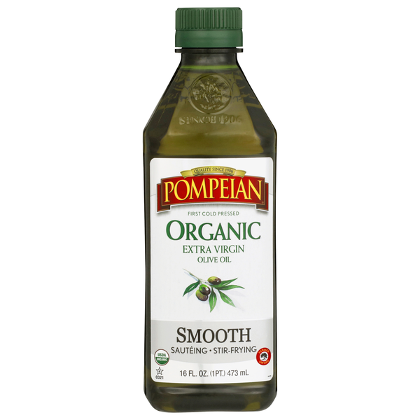 Pompeian Organic Smooth Extra Virgin Olive Oil