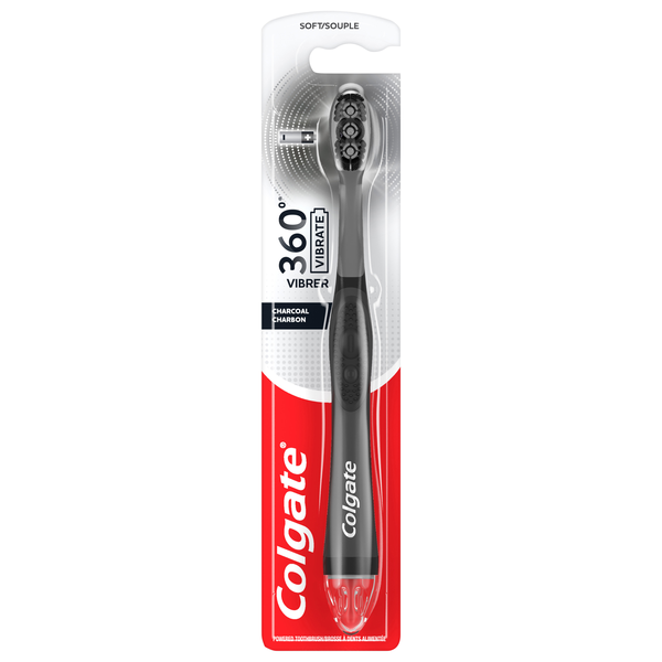 Colgate 360 Degree Charcoal Powered Toothbrush Medium