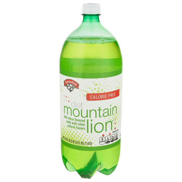 Hannaford Diet Mountain Lion Soda