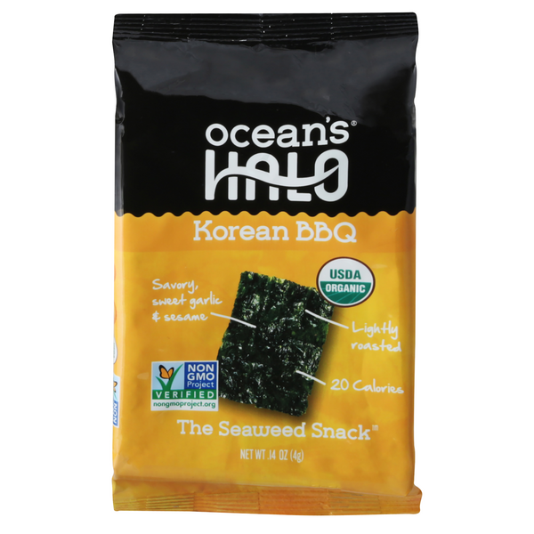 Save on Ocean's Halo Seaweed Snack Korean BBQ Order Online Delivery Stop & Shop