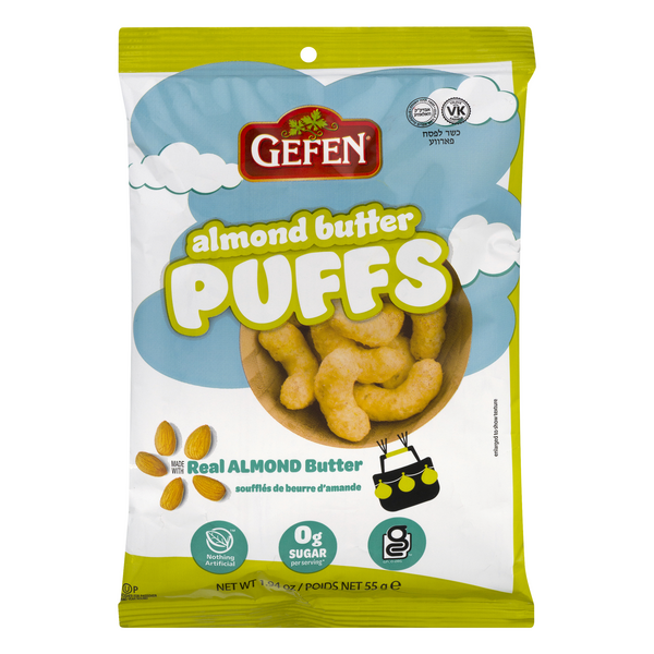 Gefen Puffs Almond Butter Kosher for Passover