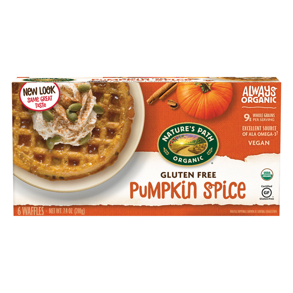 Save on Nature's Path Organic Waffles Pumpkin Spice Gluten Free Organic