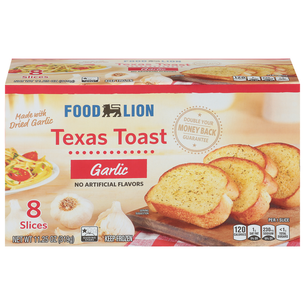 Save on Food Lion Garlic Texas Toast 8 ct Order Online Delivery