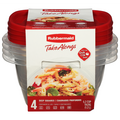 Rubbermaid TakeAlongs Containers & Lids Deep Square 42 oz