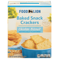 Food Lion Chicken Biscuit Baked Snack Crackers