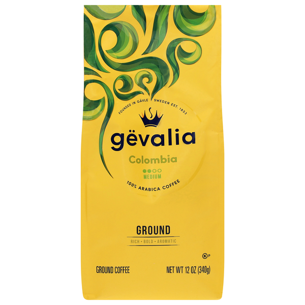 Gevalia Columbia Medium Roast Ground Coffee