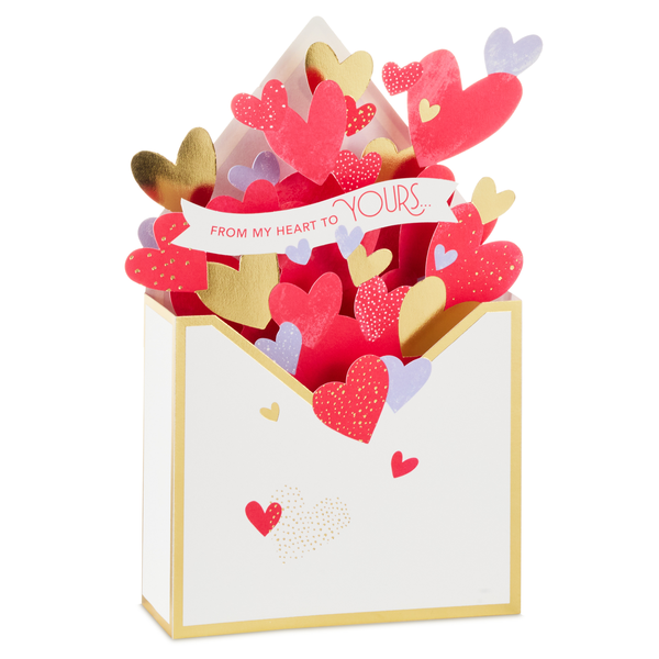 Hallmark Paper Wonder 3D Pop-Up Valentine's Day Card (My Heart to Yours)