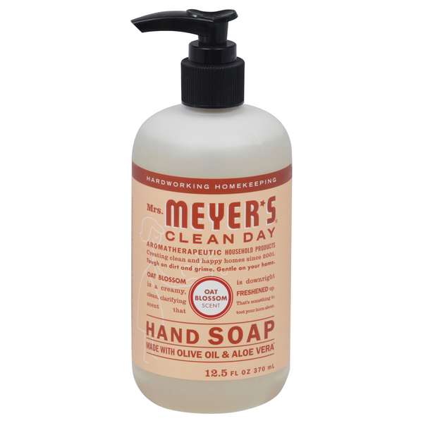 Mrs. Meyer's Clean Day Oat Blossom Scent Liquid Hand Soap Pump