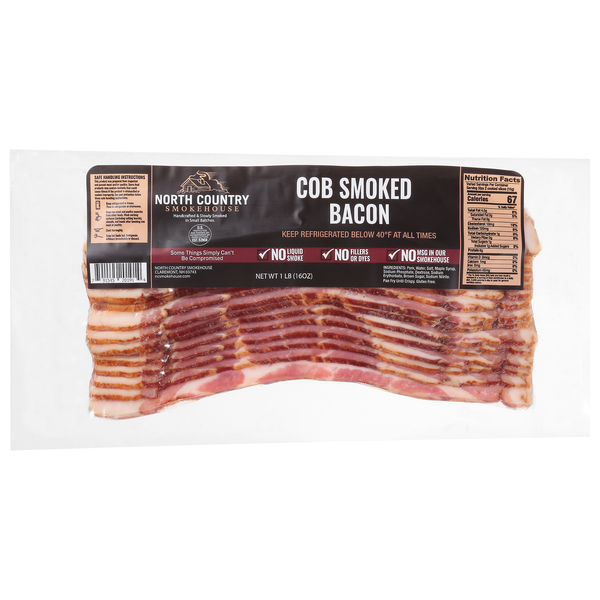 North Country Smokehouse Cob Smoked Bacon Sliced
