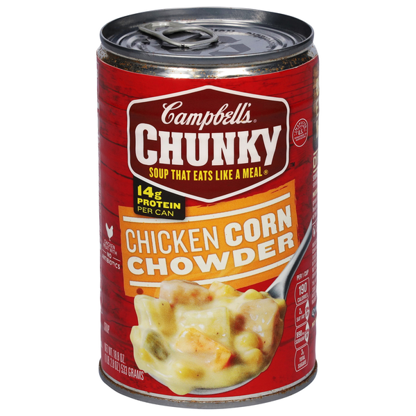 Save on Campbell's Chunky Chicken Corn Chowder Soup Order Online Delivery Giant