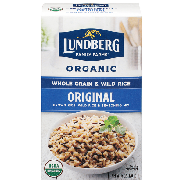 Save on Lundberg Organic Whole Grain Rice & Wild Rice Original Gluten