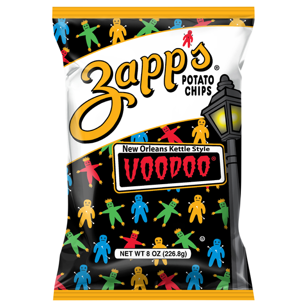 Zapp's Voodoo New Orleans Kettle Style Potato Chips Party Size
