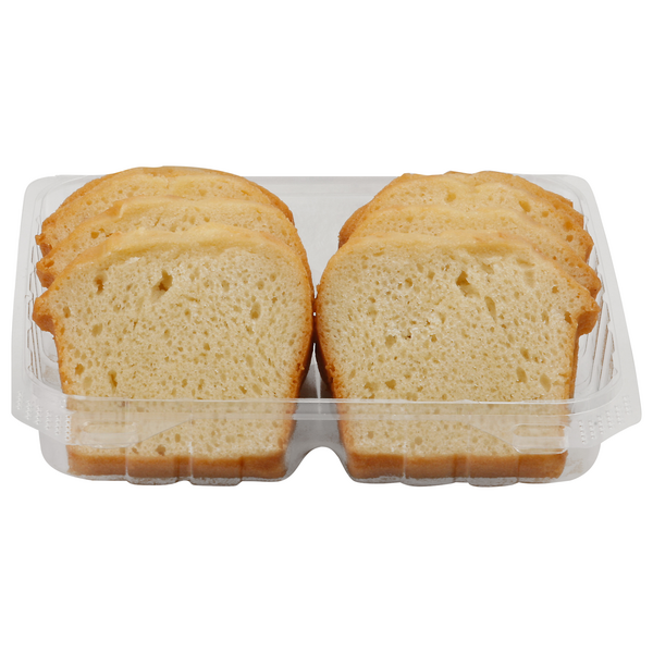 Food Lion Bakery Vanilla Creme Loaf Cake Slices