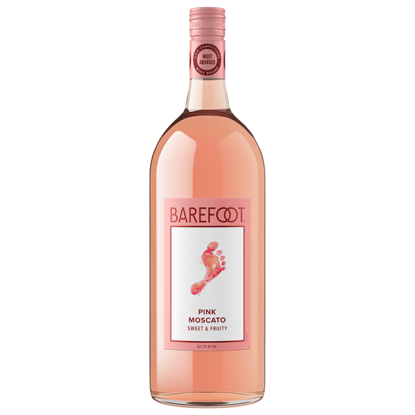 Barefoot California Pink Moscato Wine