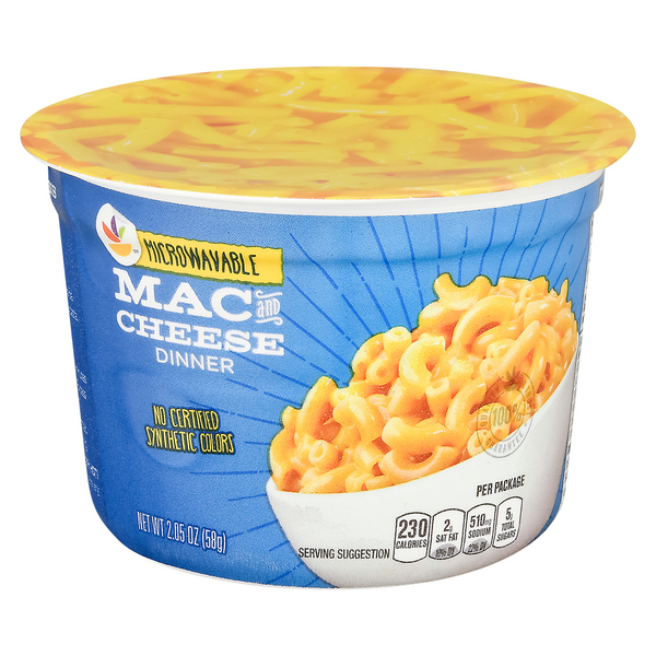 Save on Our Brand Macaroni & Cheese Dinner Microwaveable Order Online Delivery MARTIN'S