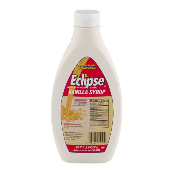 Eclipse Vanilla Syrup