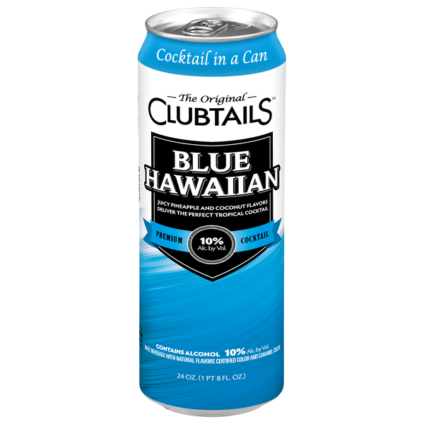 Clubtails Premium Blue Hawaiian Cocktail (Single)
