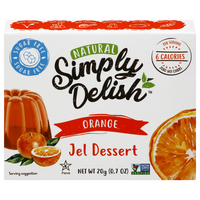 Simply Delish Jel Dessert Orange