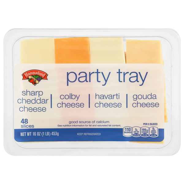 Hannaford Party Tray Cheese