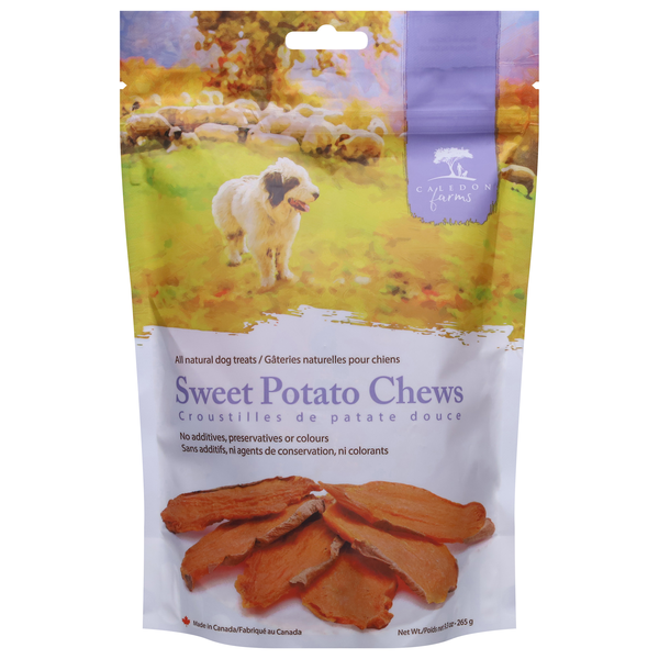 Caledon Farms Natural Sweet Potato Chews Dog Treats