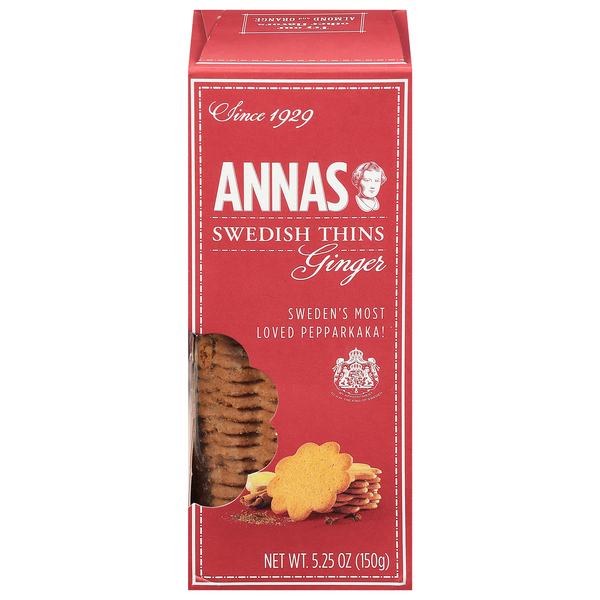 Anna's Swedish Thins Ginger Cookies